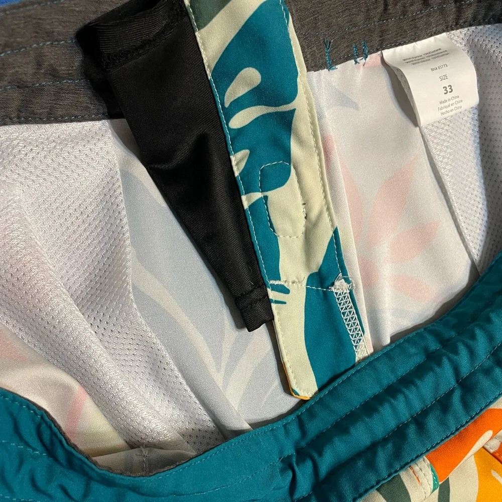 Men's O'NEILL SOL CRUZER BOARDSHORTS IN BONE Size 33 Surf Beach Tropical Trunks